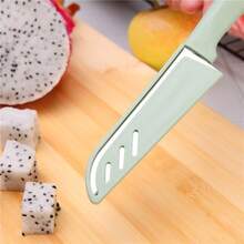 1PCS   Candy Color Fruit Knife, Kitchen Stainless Steel Peeler, Portable Small Knife, Nordic Vegetable Knife Fruit Knife - ngẫu nhiên - Xem 6