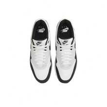 Nike Nike Air Max 1 Mesh Comfortable Versatile Fashionable Low-Top Casual Shoes, Men, White Grey Black