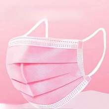 200/100/50 hochwertige Einweg-Masken, verstärkt mit 3-Lagen-Schutz mit verstellbarem Clip - atmungsaktiv, weich, sanft für Zuhause, Schule, Büro und Outdoor-Gebrauch, aus Polypropylen-Material und Einwegdesign