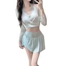 Swim Gear Sets - Mint Green (three-piece Set) - View 6