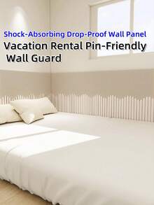 ‌1PC Self-Adhesive Felt Wall Panel‌ - No Drill Multi-Functional Decorative Board, Nordic Minimalist Geometric Wall Sticker, Reusable Photo Display & Memo Board For Bedroom/Office, Soundproof & Scratchproof Polyester Felt Background Panel - Multicolor - View 2