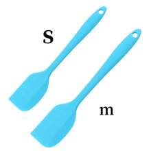 2pcs Silicone Spoon Set, Soft, Heat-Resistant, Design Non-Stick, For Mixing, Spreading Jam, Baking And Cooking - Multicolor - View 12