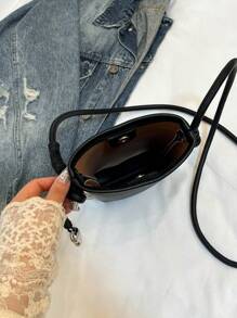 迷你新款时尚百搭水桶单肩包女士钱包钱包