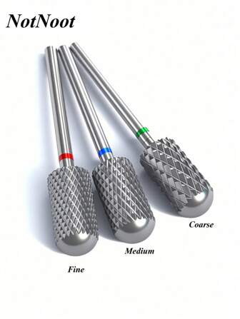 NotNoot 1pc Nail Drill Bits File Nail Electric Drill Machine Manicure Pedicure Drills Accessory Acrylic Nail Tools Smooth Head