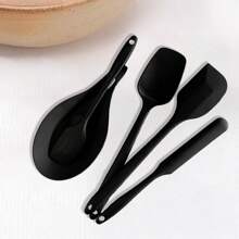 1pc/3pcs Spoon Mat, Easy To Clean TPE Kitchen Utensil Mat, Silicone Spoon Mat, Insulated Spoon Mat, Flavor Dish Mat, Spoon Holder For Restaurant(This Product Is Made Of Relatively Soft Material. It Is Recommended To Confirm Whether The Size And Hardness Meet Your Needs According To The Usage Scenario Before Purchasing, So As To Avoid Affecting The User Experience Due To The Material Characteristics)