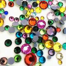 23 Color Options SS10/16/20 1440pcs/Pack DMC Hotfix Rhinestones, Glass Strass Multi-Color Multi-Size Available, Mix Color, Siam, Jet, Orange Sapphire, Topaz, L.Co.Topaz, Smoked Topaz, Rose, Fushia, Pink, Emerald, Aquamarine, Rainbow, Champagne, CRYSTAL AB, Light Amethyst, For DIY Dress, Clothing, Jewelry Decoration, Party Gift Decoration, Shoes, Hats, Pants Accessories