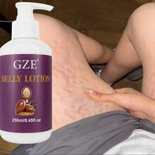GZE 乳木果油配方身体乳，淡化妊娠纹，紧致肌肤，富含胶原蛋白和透明质酸，紧致肌肤，改善衰老，滋润干燥肌肤，适用于身体和腹部。 - 白色 - 查看 7