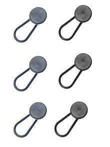 3/6pcs Denim Waist Enlargement Tool, Extension Buckle, Waist Expansion Button Elastic Adjustment Buckle, Detachable, Waist Enlargement Without Seam Buckle, Suitable For Jeans, Trousers, Seamless Detachable Denim Tight Buckle, Men's And Women's Adjustable Waistband Extender, Comfortable Fit Button - Multicolor - View 13