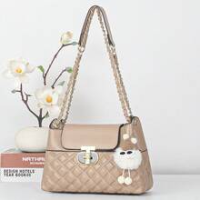 Women Shoulder Bags - 卡其 - 查看 8