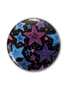 Broche de insignia con patrón divertido, alfiler de solapa para mujer, accesorio de ropa, decoración colgante de bolso, regalo para amigos, familia, maestros y clasemates - Multicolor - Ver 10
