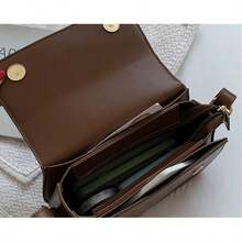 Fashionable Waterproof Shoulder Bag For Women - Brown - View 11