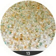 Mărgele de sticlă gradient de 4 mm, 90 de bucăți, mărgele de sticlă cu picătură de apă în 2 tonuri pentru confecționarea bijuteriilor, mărgele de cristal din sticlă în 20 de culori pentru cercei, coliere, brățări DIY. Consumabile pentru confecționarea bijuteriilor