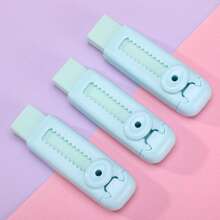 4pcs/3pcs/2pcs/1pc Retractable Erasers, Super Clean Smudge-Free Non-Crumbling Erasers, Student Correction Stationery Erasers, Back To School Essential, Reward Small Gifts