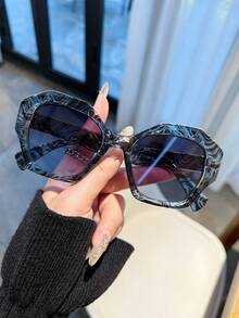 LiMiaoMiao 1 chiếc kính thời trang đa giác Unisex đa năng - Nhiều màu - Xem 13