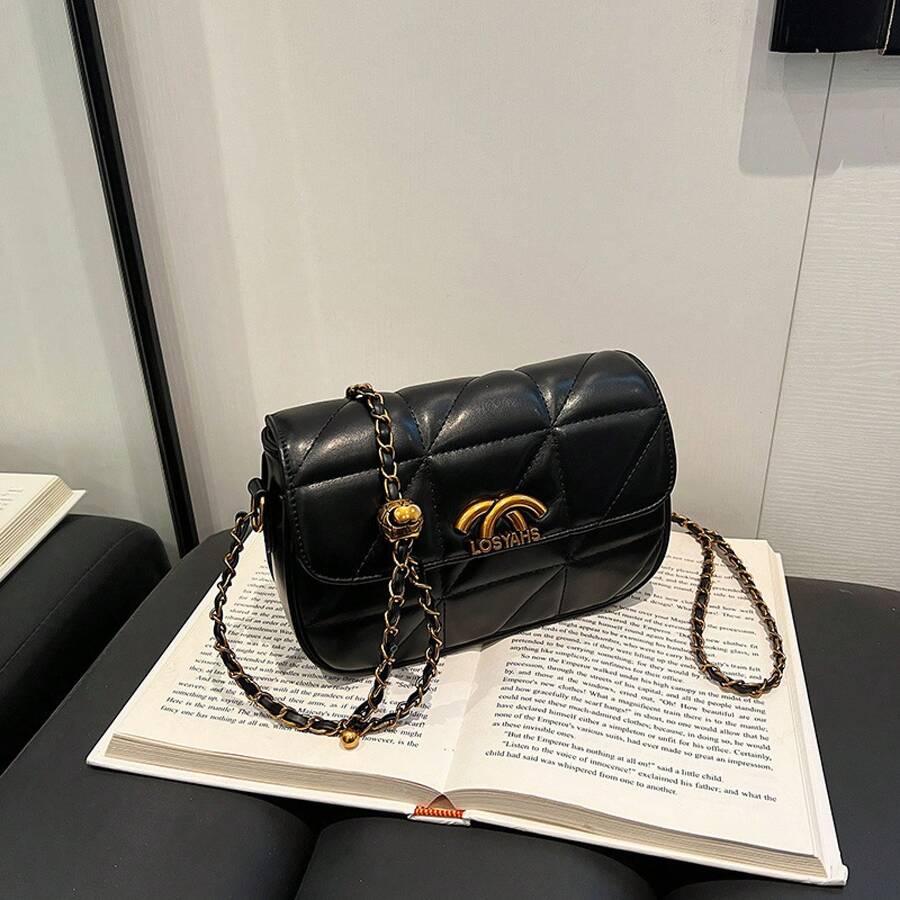 Women Top Handle Bags - 黑色 - 查看 1