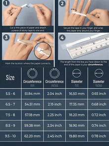 1 件经典简约 18K 镀金戒指，男女通用戒指，优雅百搭，非常适合日常通勤和特殊场合，是情侣、情人节、日常戒指的理想礼物|简约设计|耐用戒指。 - 金黃色 - 查看 9