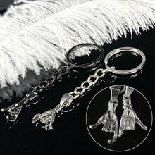 Pinky Promise Couple Gifts Keychain Matching Couples Stuff For Boyfriend Him Girlfriend Her Husband Wife Best Friend Birthday Christmas - A - 查看 1