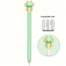 可爱铅笔盒兼容 Apple Pencil 硅胶保护套 套配件兼容 IPencil 磁力充电和双击 - 彩色 - 查看 11