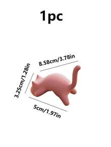 1pc/2pcs/3pcs/5pcs黑白黄粉猫背包挂钩书桌桌边挂钩无痕不挂袋小学生多功能背包打孔 - 彩色 - 查看 27