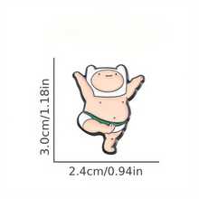 1枚可爱有趣的小男孩合金胸针，男士别针，可别在衣服、包包、背包上，适合学校、办公室、衬衫、夹克等配饰，也可作为万圣节、秋冬季饰品，适合青少年、青年、男士，休闲、户外、运动、度假、毕业礼物、生日礼物、日常佩戴，也可作为教师节礼物、万圣节配饰、教师节服装配饰、包包挂饰、圣诞节男士礼物、包包别针。 - brooch - 查看 8