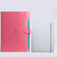 可拆卸 A4/A5 活页夹封面、学生活页笔记本、办公用品、返校用品、学校用品 - 綁帶款活頁夾 - 查看 24