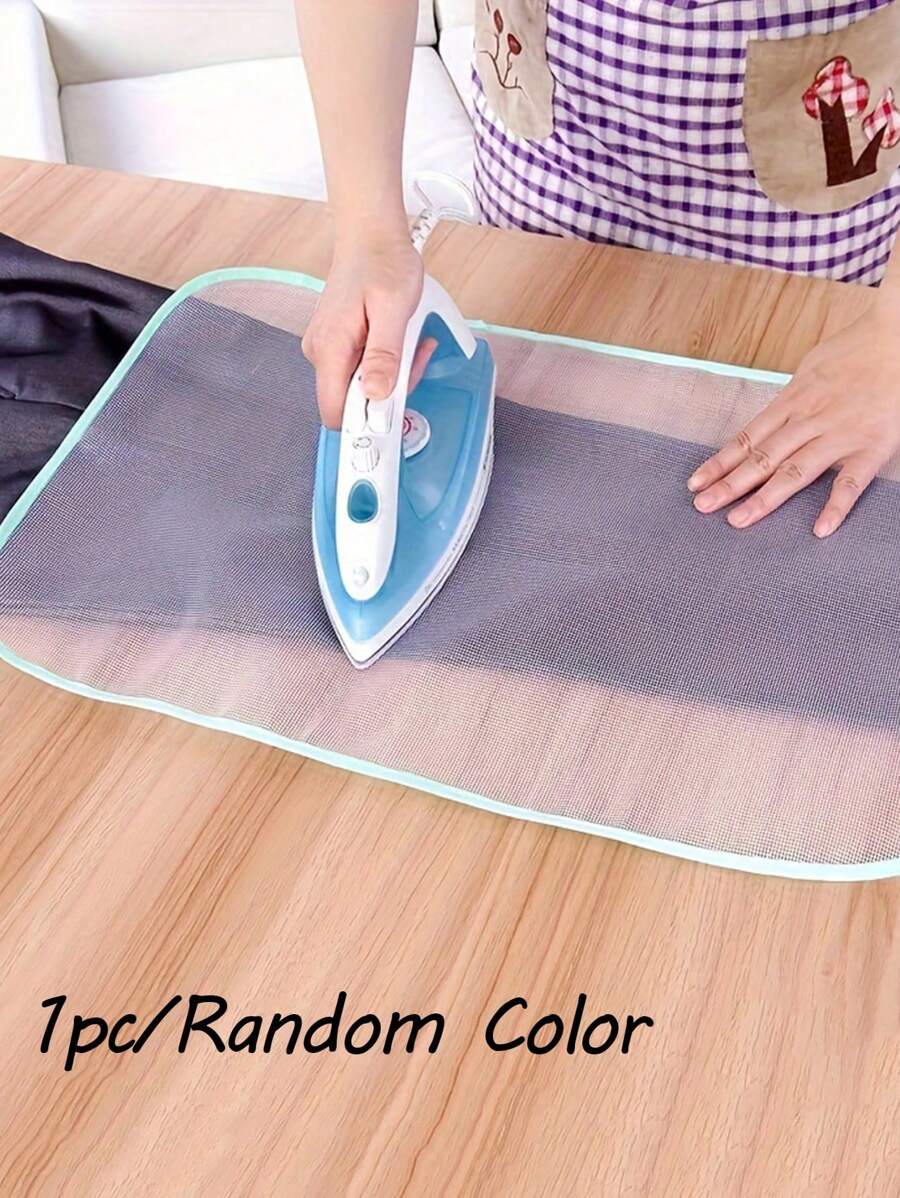 Protective Ironing Cloth, High Temperature Ironing Mesh Pad Heat-Resistant Ironing Pad Mesh Steam Ironing Pad Household Ironing Pad Protective Clothing Ironing Pad For Daily Use, Thick Ironing Insulation Mesh Iron Protection Net (Random Colors),Bag,Organizer,Storage