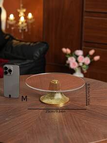 1 件大号/小号光滑蛋糕架/拼盘，用于婚礼/派对小吃、糖果、干果展示，可重复使用的光滑蛋糕架，适用于派对、庆祝活动 - 無色 - 查看 13