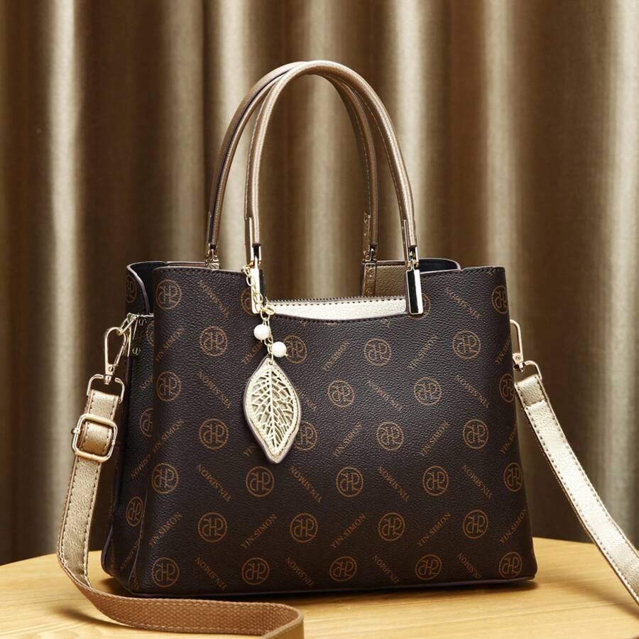 Women Crossbody - 金色 - 查看 1