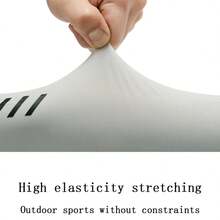 1 双冰丝防紫外线臂套，运动骑行户外防晒袖套，夏季驾驶保暖臂套，送给男友、父亲的礼物，白色手套臂套，秋季服装，万圣节服装，黑色臂套，男士礼物 - 彩色 - 查看 5