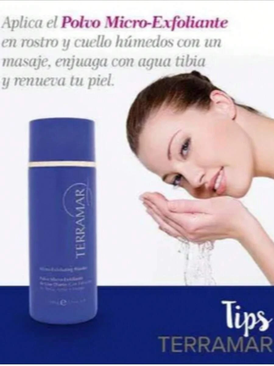 Polvo de arroz y perla terramar maquillaje facial polvo suelto acabado mate luminosidad natural hidratante para piel grasa control brillo cosmético diario belleza profesional - Azul Marino - Ver 1