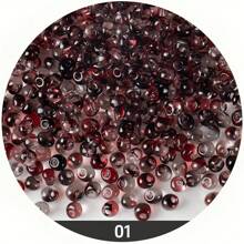 Mărgele de sticlă gradient de 4 mm, 90 de bucăți, mărgele de sticlă cu picătură de apă în 2 tonuri pentru confecționarea bijuteriilor, mărgele de cristal din sticlă în 20 de culori pentru cercei, coliere, brățări DIY. Consumabile pentru confecționarea bijuteriilor