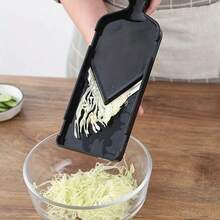 Multi-Functional Manual Cabbage Shredder - Plastic Vegetable Cutter For Slicing, Shredding, Salad Prep Tool, RV Kitchen Stovetop Accessory, Available In Multiple Colors - Multicolor - View 7
