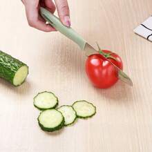 1PCS   Candy Color Fruit Knife, Kitchen Stainless Steel Peeler, Portable Small Knife, Nordic Vegetable Knife Fruit Knife - ngẫu nhiên - Xem 8