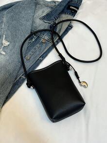 迷你新款时尚百搭水桶单肩包女士钱包钱包