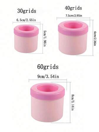 1 件粉色硅胶便携式冰模，圆柱形 3D 制冰机，易于释放的硅胶冰格，具有多个隔间和简单的桶形设计，带盖，可重复使用的制冰机，适用于家庭、酒吧、俱乐部和户外夏季