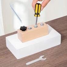 Kids Educational Nut & Bolt Matching Game Toy, Suitable For Boys/Girls Fine Motor Skills & Focus Training Playset - Multicolor - View 11