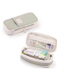 Durable Pencil Case - Green - View 1
