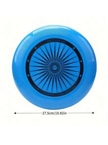1pc 27cm/10.6in PE Professional Adult Competition Plastic Flying Disc Standard Beach Ultimate