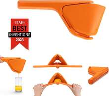 Original Orange Fluicer Easy-Squeeze Fold-Flat Citrus Juicer - 11 Inch, Suits All Citrus,8288067 - 橘色 - 查看 5