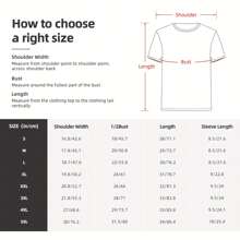 Stylish Bow Pattern Printing T-Shirt Cotton Casual Comfy Tees For Daily Wear, 220g