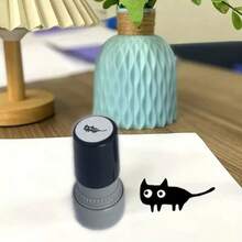 Sanrio 1枚小猫印章，卡通趣味可爱猫咪动物印章，教师奖励印章，教师用黑猫动物印章鼓励，学习用品，返校季