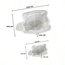 2 件 3D 乌龟硅胶模具、乌龟粘土模具、石膏模具、乌龟蜡烛模具、香薰石膏摆件、创意混凝土石膏模具、适用于石膏、混凝土和树脂工艺品、现代设计、适合工艺爱好者和 DIY 爱好者、家居和生日的完美礼物 - 彩色 - 查看 10