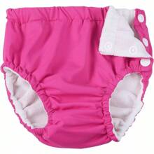 Reusable Swim Diapers Washable Baby Swim Diaper Unisex Infant Toddler Swimming Diapers - 12-18個月+一朵玫瑰 - 查看 1