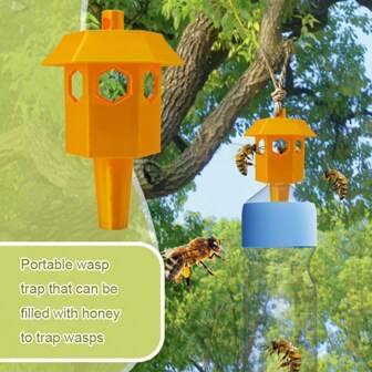 1pc Creative Outdoor Portable Wasp Trap, Wasp Catcher