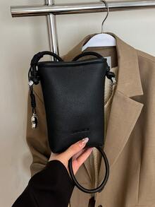 迷你新款时尚百搭水桶单肩包女士钱包钱包