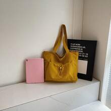 Women Tote Bags - 黃色 - 查看 8