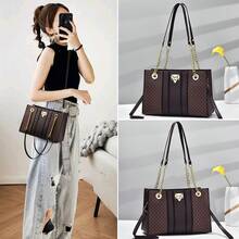 Women Top Handle Bags - 藍色 - 查看 3