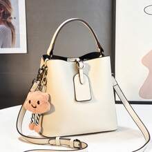 Women Shoulder Bags - 米色 - 查看 8