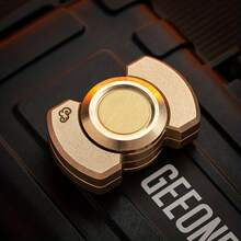 三合一金属指尖玩具 - 金属指尖滑块、、指尖滑块下推玩具 - 缓解焦虑和压力的高级桌面玩具 - 彩色 - 查看 7