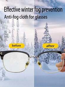 50/100pcs Anti-Fog Lens Wipes. Disposable Eyeglass Cloth, Specially For Women's Glasses, Quick-Drying Lens Cleaning Wet Wipes. Suitable For Swimming Goggles, Ski Masks, Cameras, Phones, Computer Screens, Light Bulbs Cleaning, Ideal For Home And Travel, Convenient Single Packaging. - Multicolor - View 5